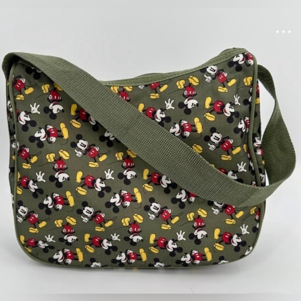 Disney Mickey Mouse print nylon shoulder bag